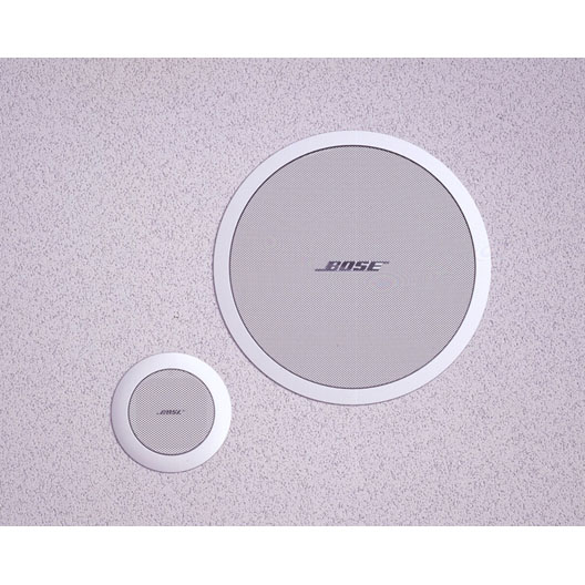 FLUSH SATELLITE AND ACOUSTIMASS - IN CEILING